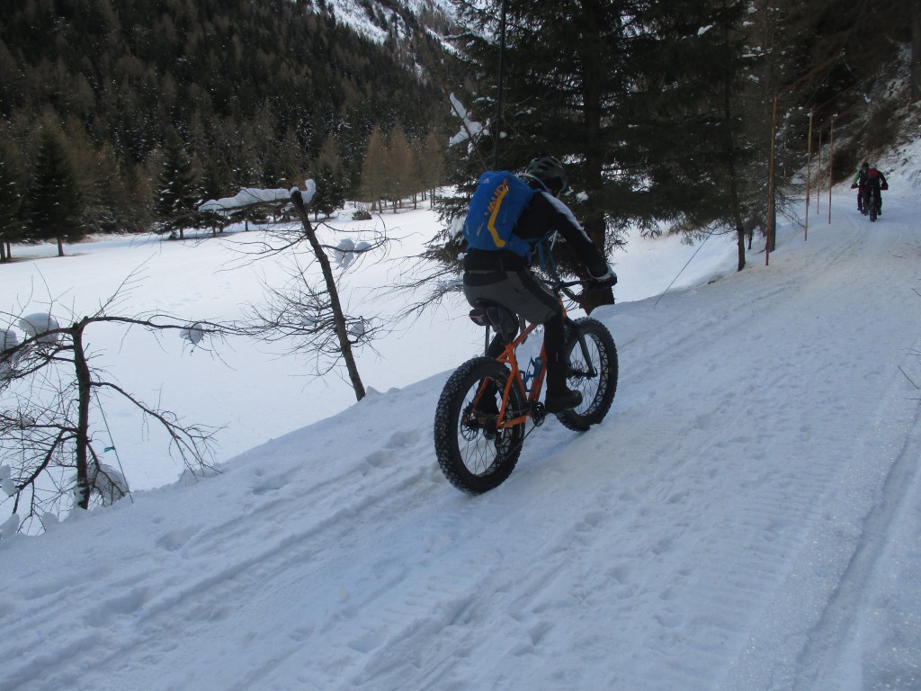 Ermanno con la sua Fat Boy